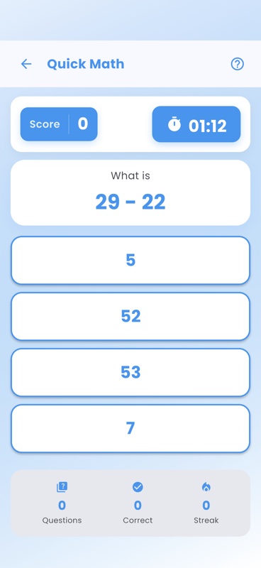 Math Brain Challenge screenshot 2