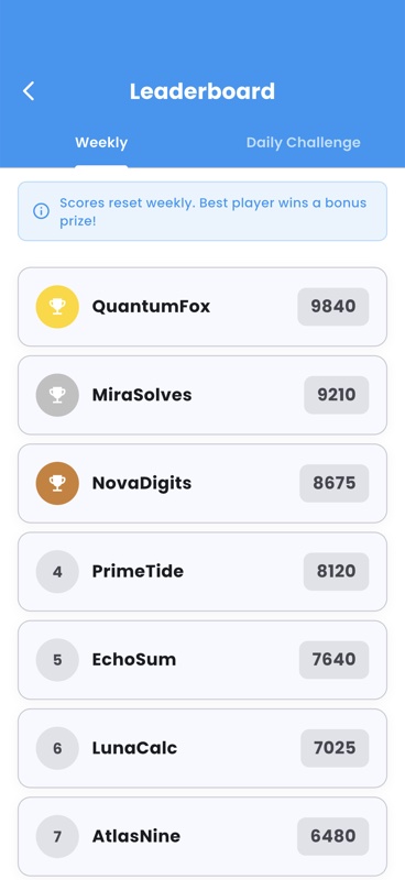 Math Brain Challenge screenshot 8