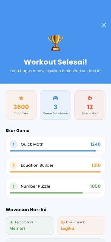 Tantangan Otak Matematika screenshot 3