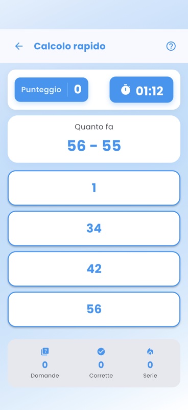 Sfida Mentale Matematica screenshot 2