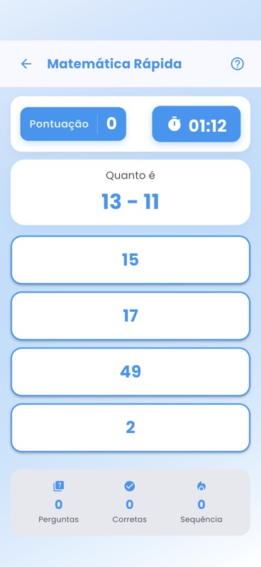 Desafio Mental de Matemática screenshot 2