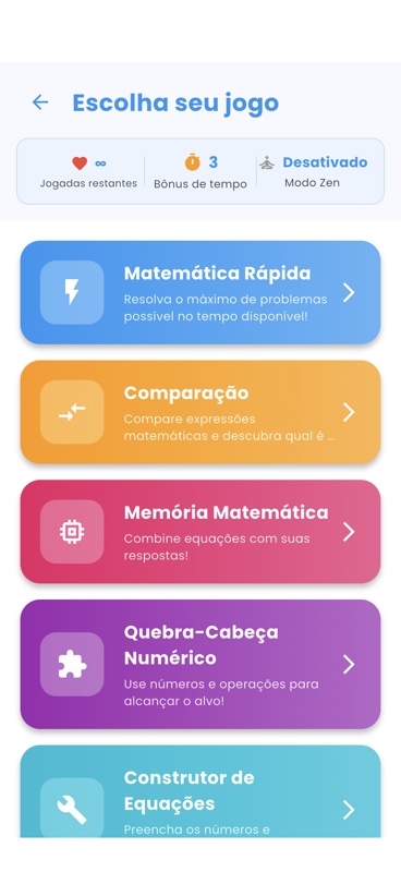 Desafio Mental de Matemática screenshot 5