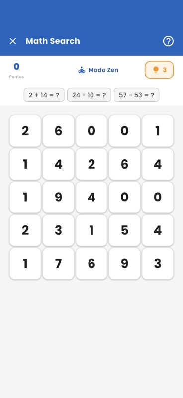 Sopa de Números Matemáticas screenshot 7