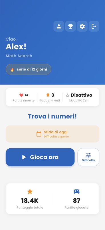 Cerca Numeri: Matematica screenshot 2