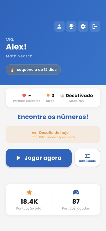 Caça-Números: Matemática screenshot 2
