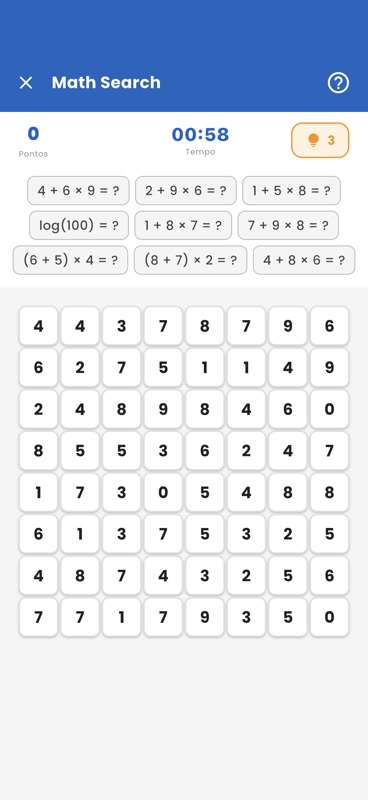 Caça-Números: Matemática screenshot 3